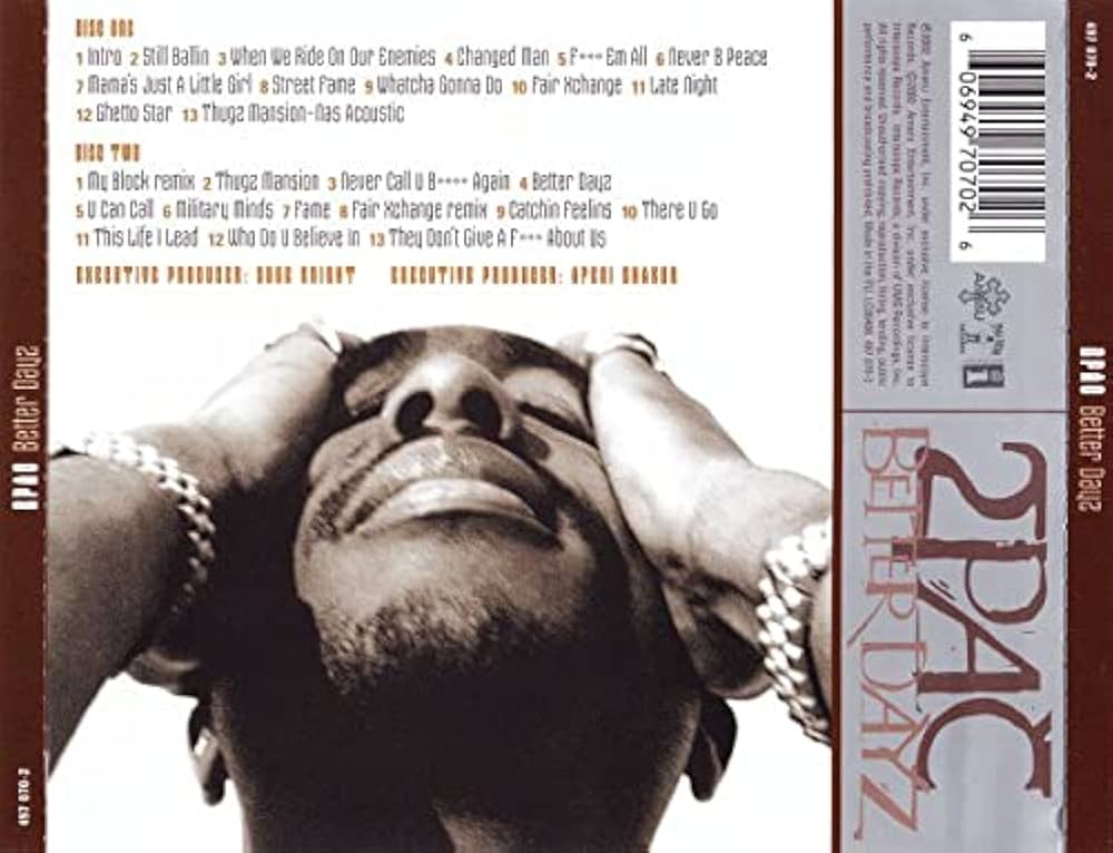 Better Dayz by 2Pac: Amazon.co.uk: CDs & Vinyl